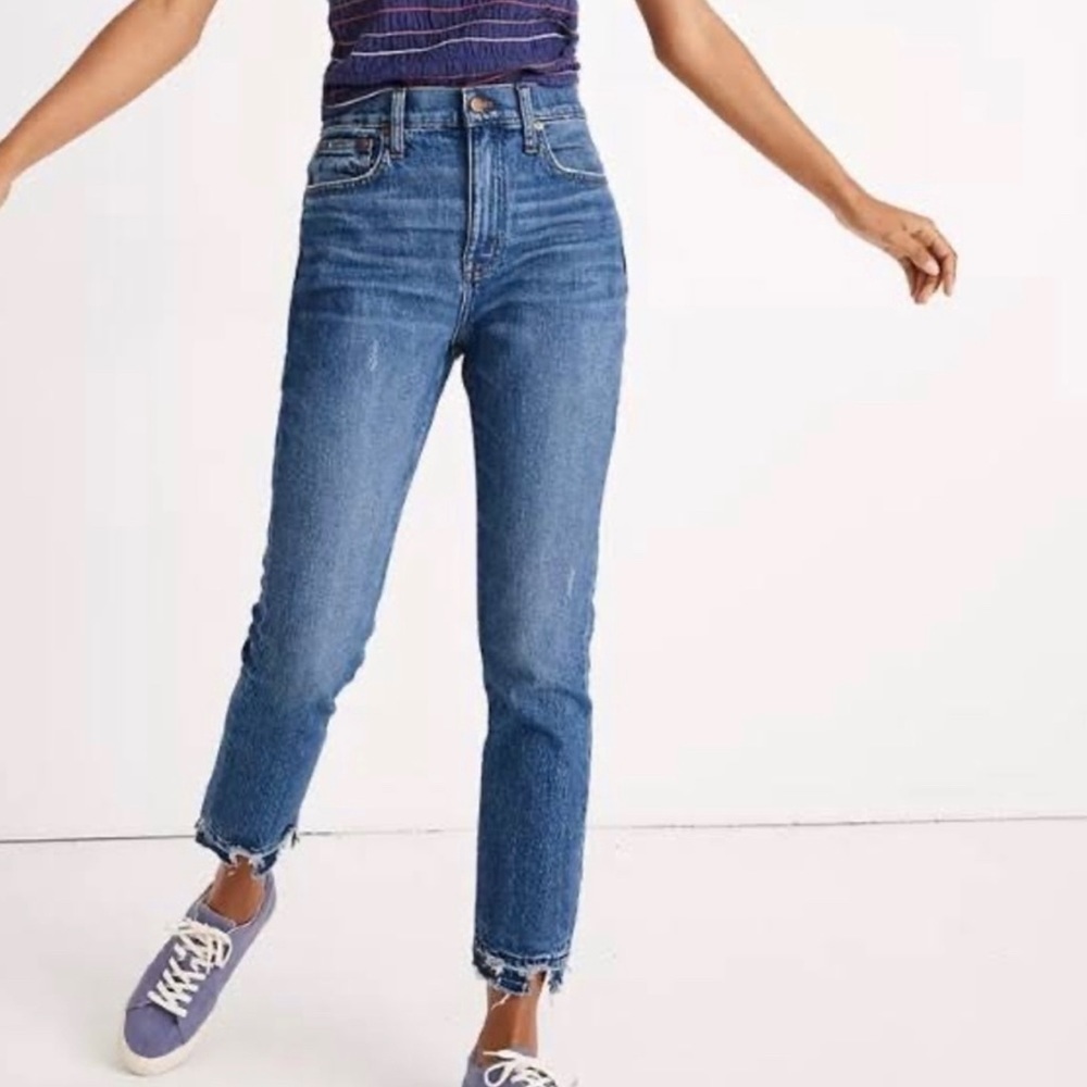 Madewell The High-rise Slim Boyjean